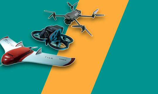 20–29 апреля: освойте сразу 3 типа дронов: мультироторный, с технологией FPV и самолётный